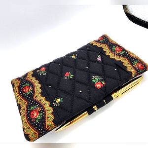 Vera Bradley wallet checkbook cover with pen like new vintage